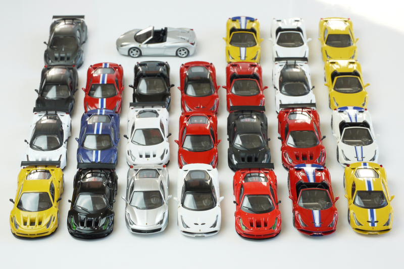 Illustration for article titled Kyosho Ferrari 9 1/64 #70 - Project Prancing Horse #70 - 2011 Ferrari Italia GT2